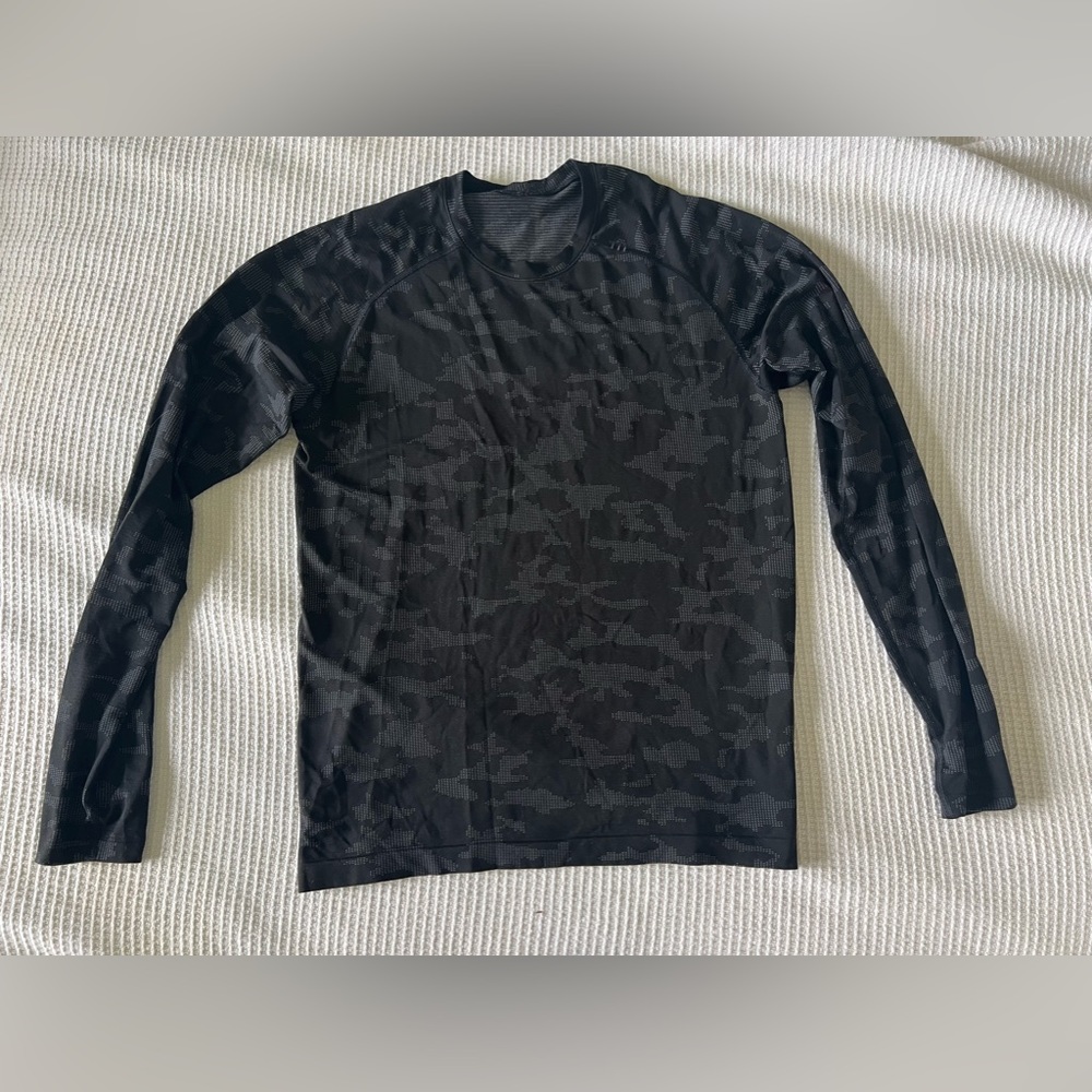 Lululemon Camo Long-sleeve Tee